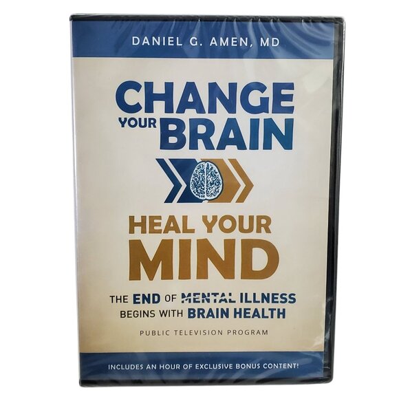 Daniel Amen Change Your Brain Heal Your Mind : The End of Mental Illness DVD NEW - Picture 1 of 5